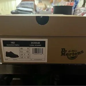 Dr. Martens | Shoes | 461 Floral Jacquard Oxord Shoes | Poshmark